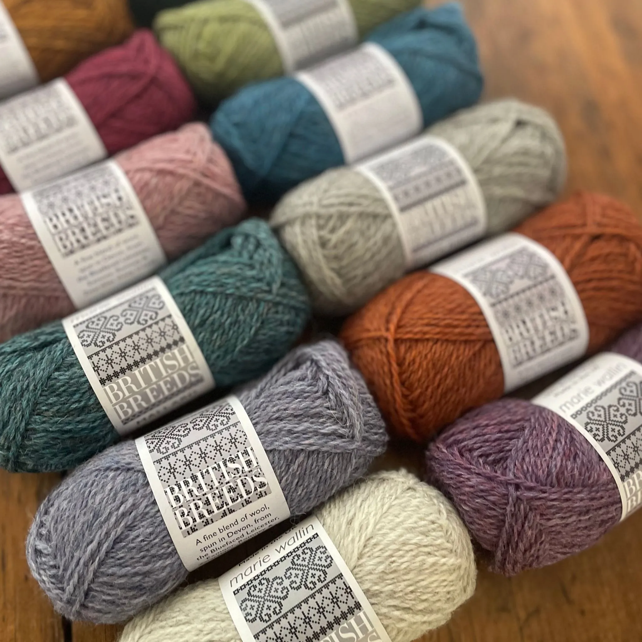 Marie Wallin's British Breeds 4ply
