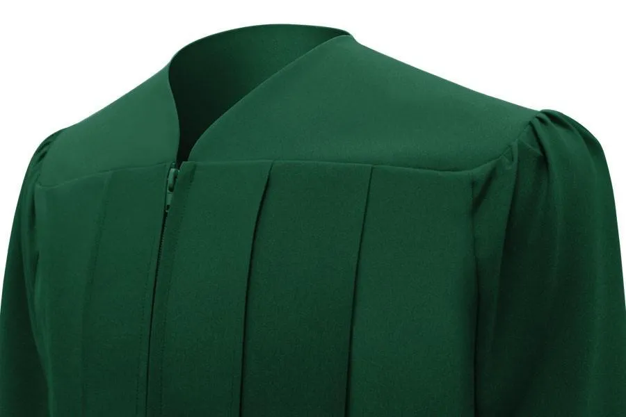 Matte Hunter Choir Robe