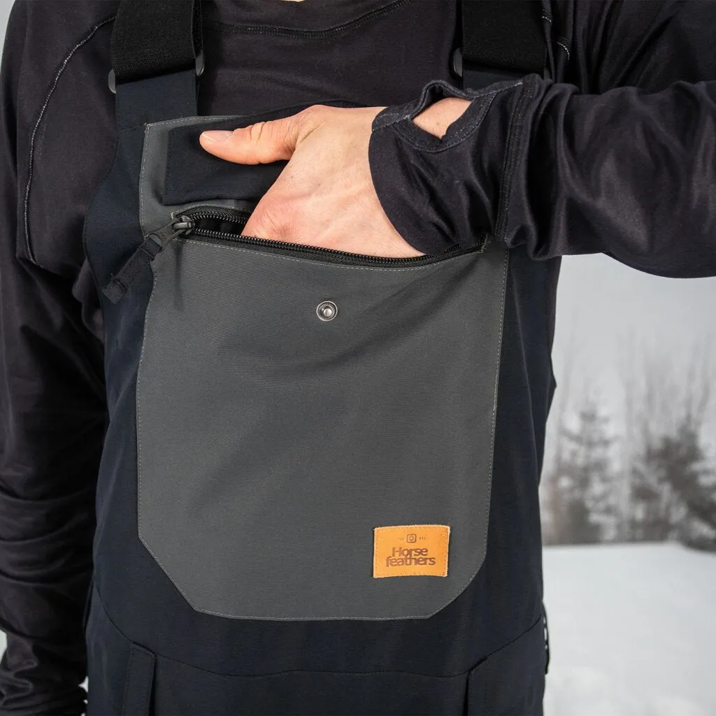 Medler Bib Pants Black