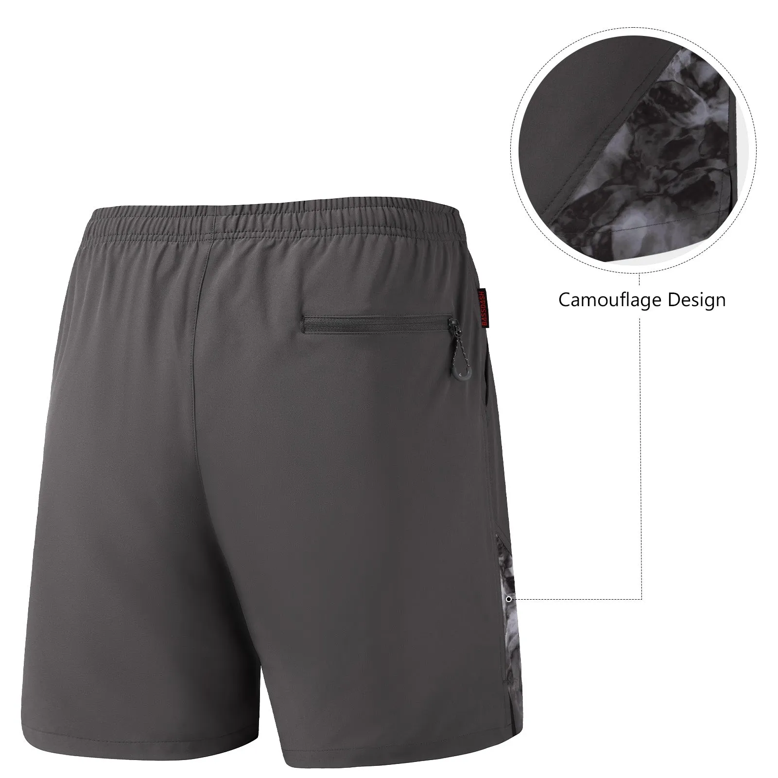 Men's 7" UPF 50  Quick Dry Fishing Shorts FP06M