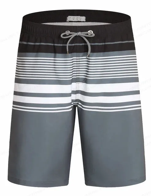 Mens Board Shorts Quick Dry Mesh Lining