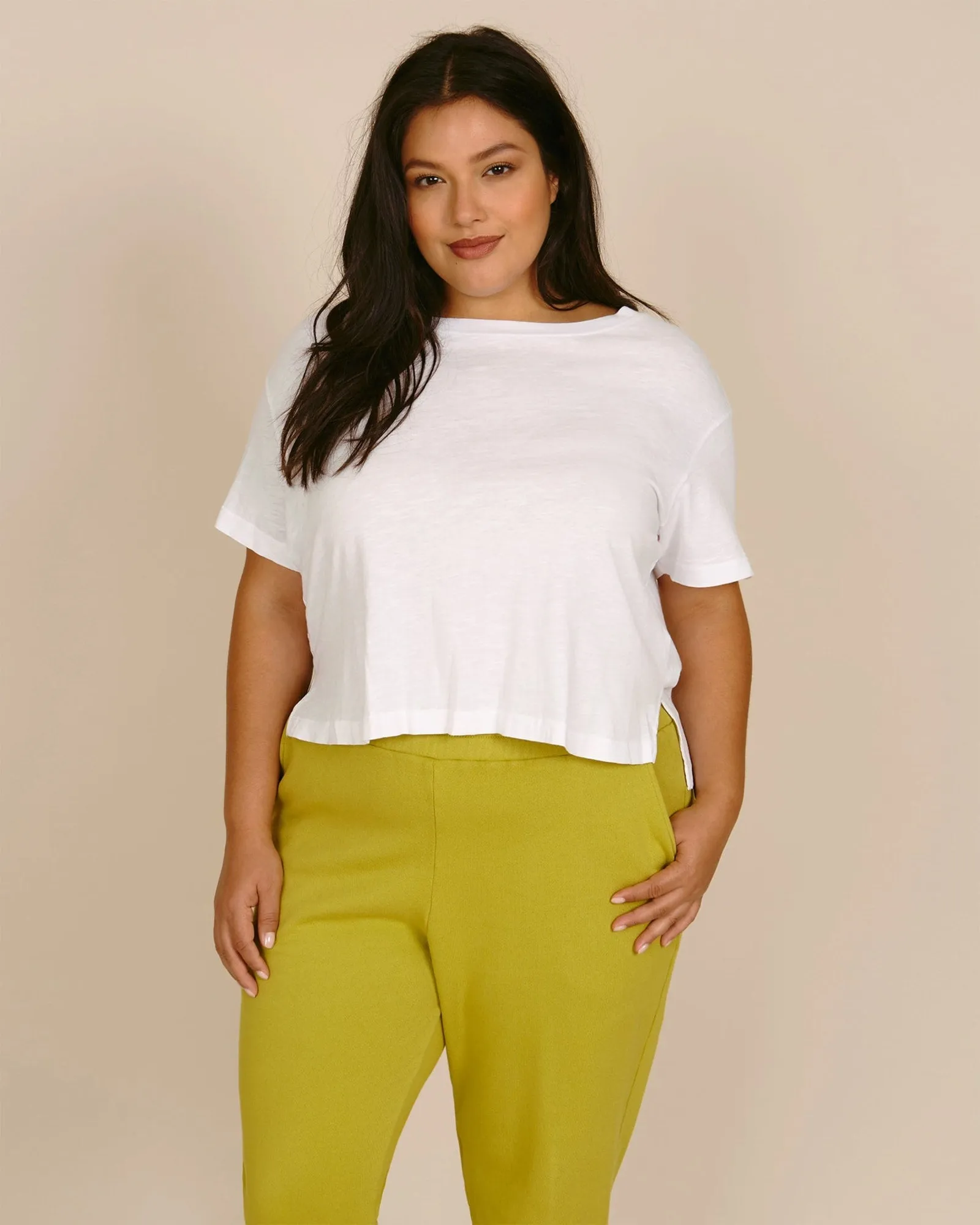 Mia Jogger | Golden Lime