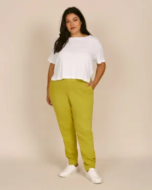 Mia Jogger | Golden Lime