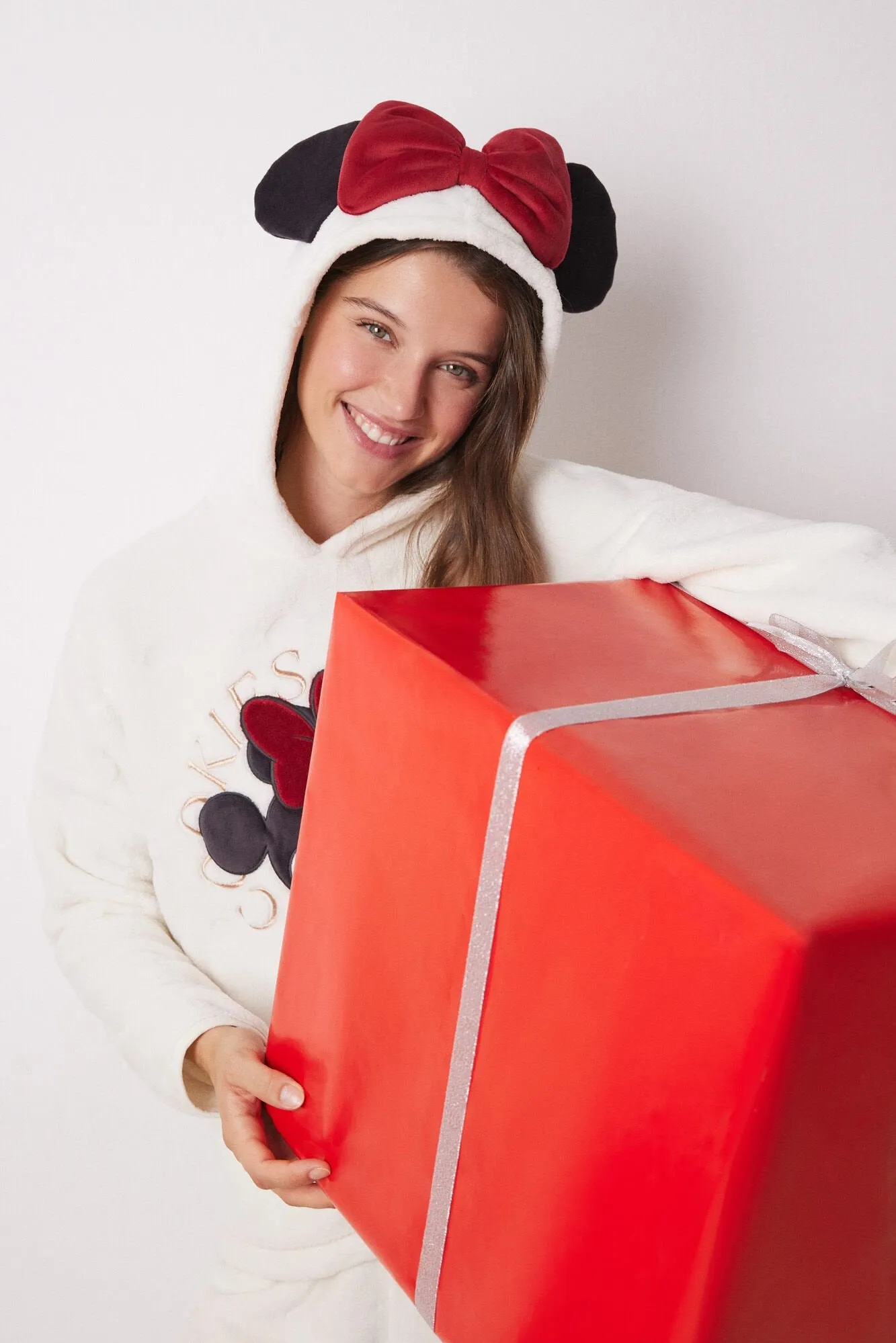 Minnie long fleece pajamas