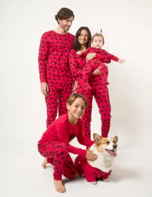Moose Matching Family Pajama Set