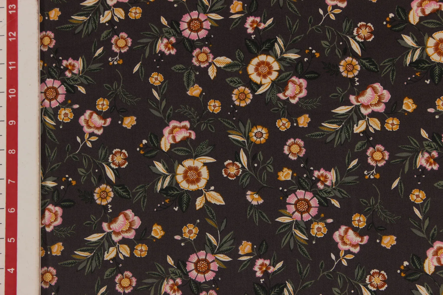 Multicolor Floral Printed Rayon Fabric
