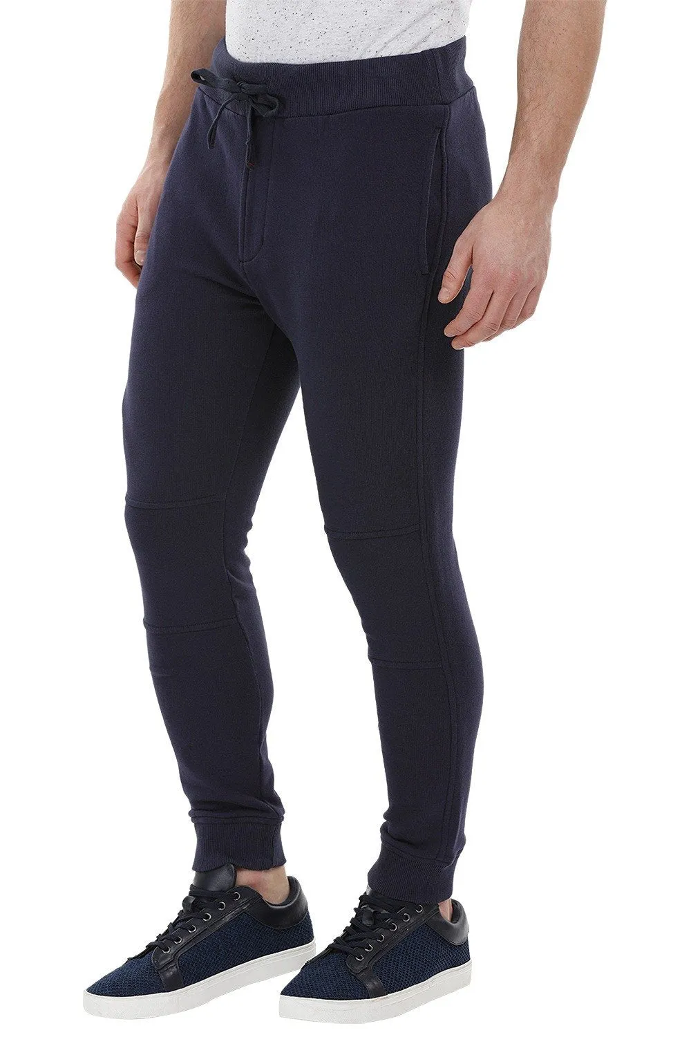 Navy Cuff Jogger Sweatpants