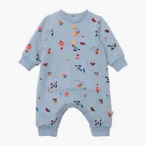 Newborn boy koala blue jumpsuit