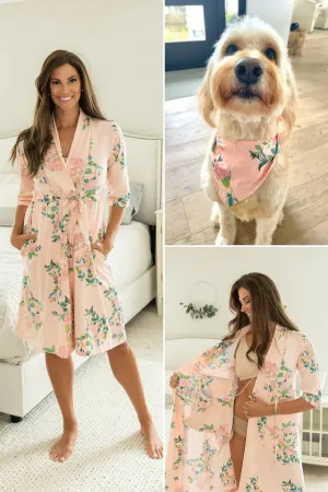 Nina Recovery Robe & Matching Pet Bandana Set (2XL/3XL Robes Only)