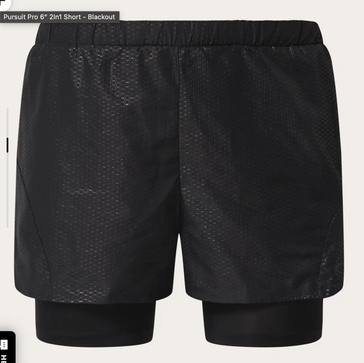Oakley Pursuit Pro 6" 2In1 Short