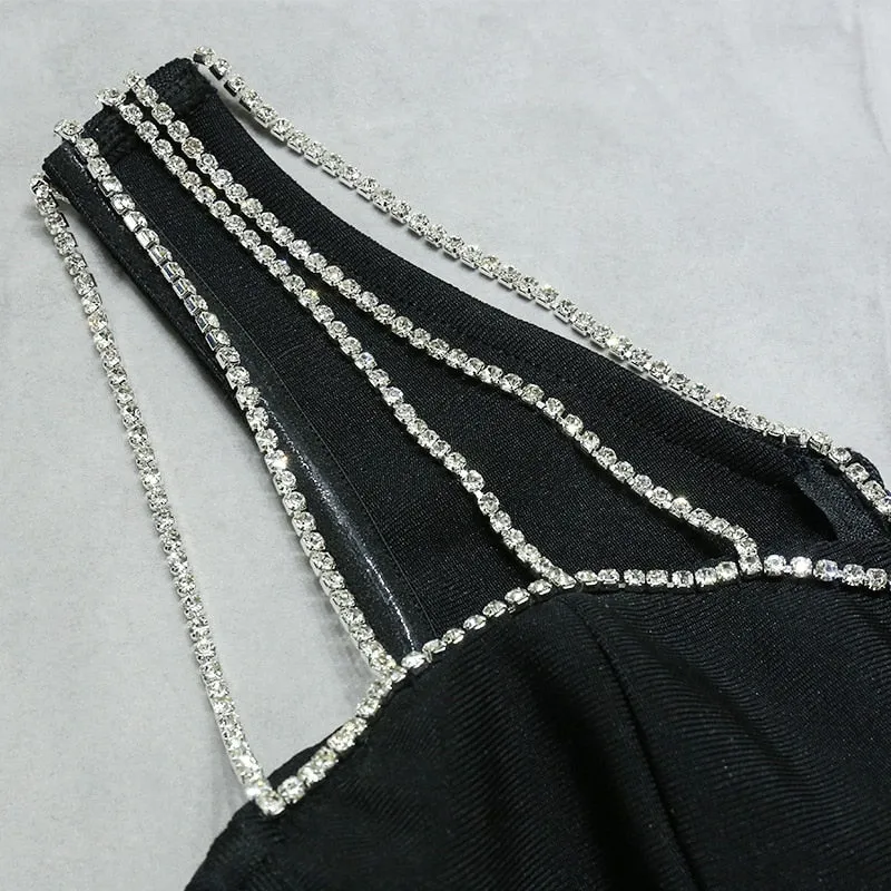 One Shoulder Backless Dress - Moscow