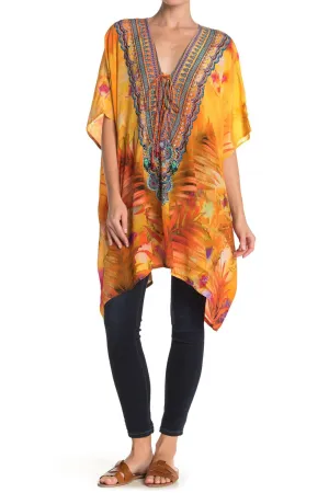 Orange Kaftan For Party
