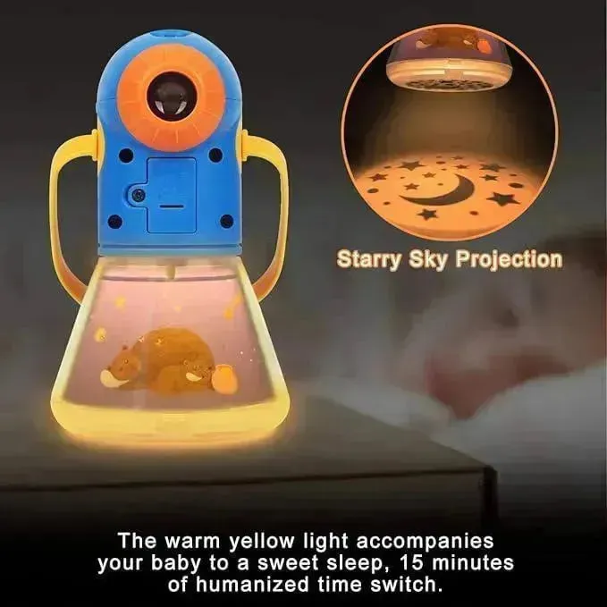 Premium Projector Storybook With In-built Torch
