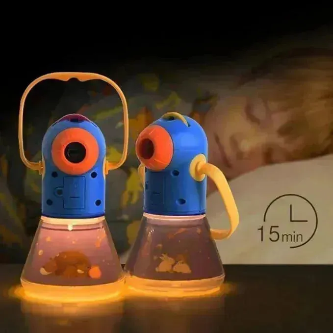 Premium Projector Storybook With In-built Torch