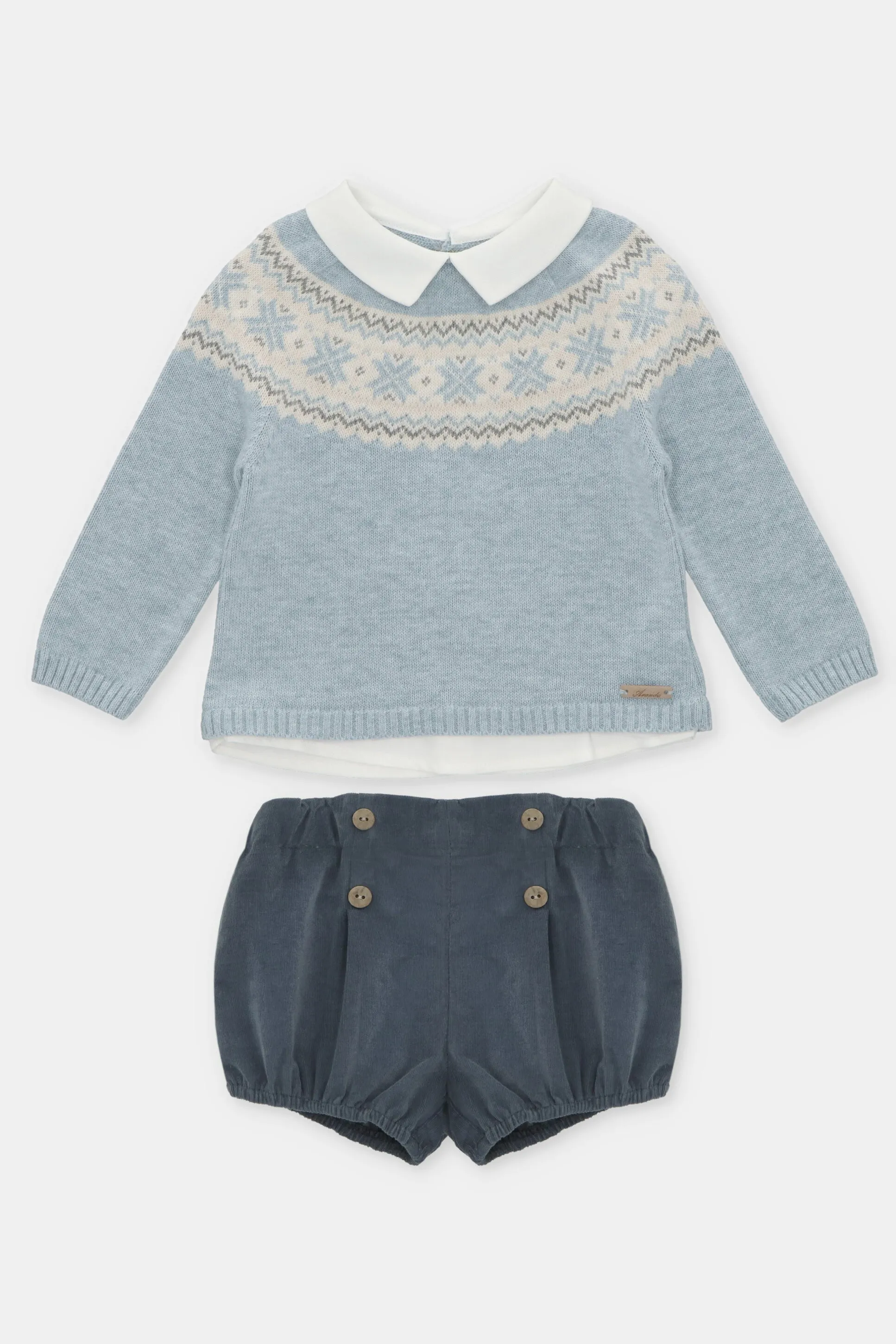"Mason" Powder Blue Jumper & Jam Pants