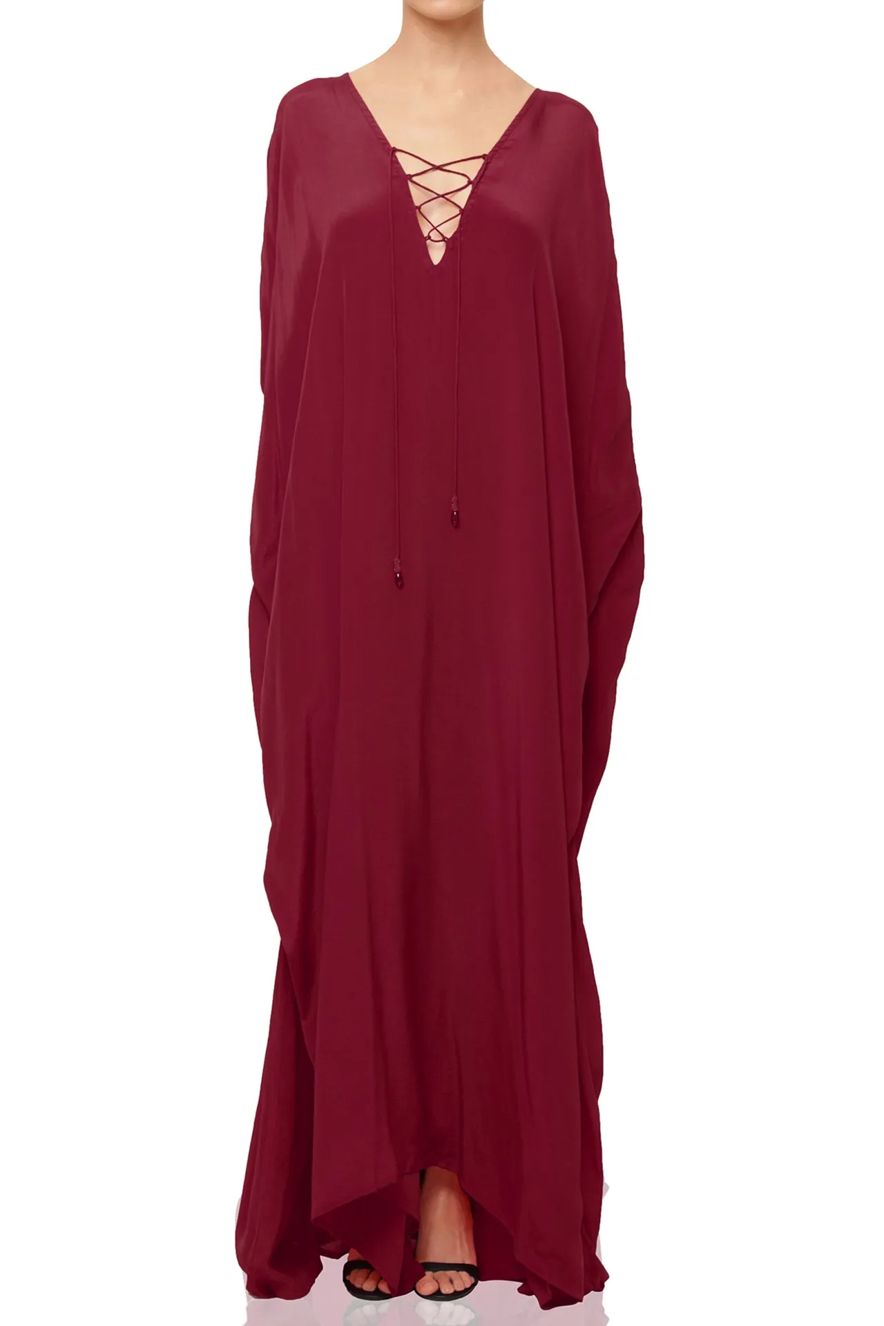 Red Kaftan Dress