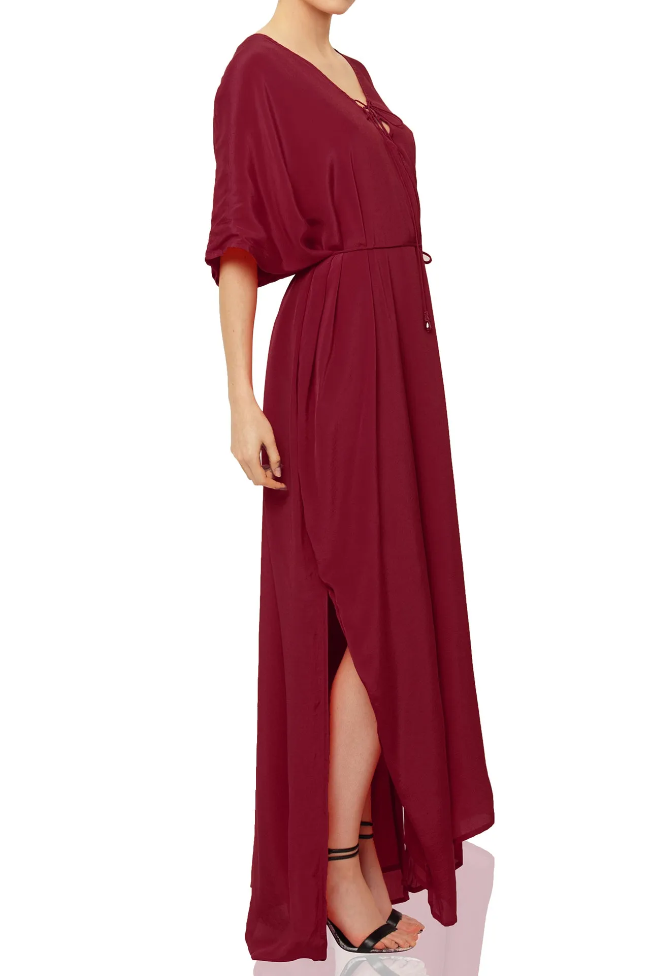 Red Kaftan Dress