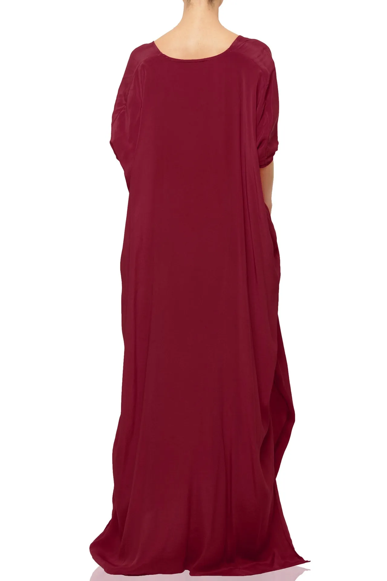 Red Kaftan Dress
