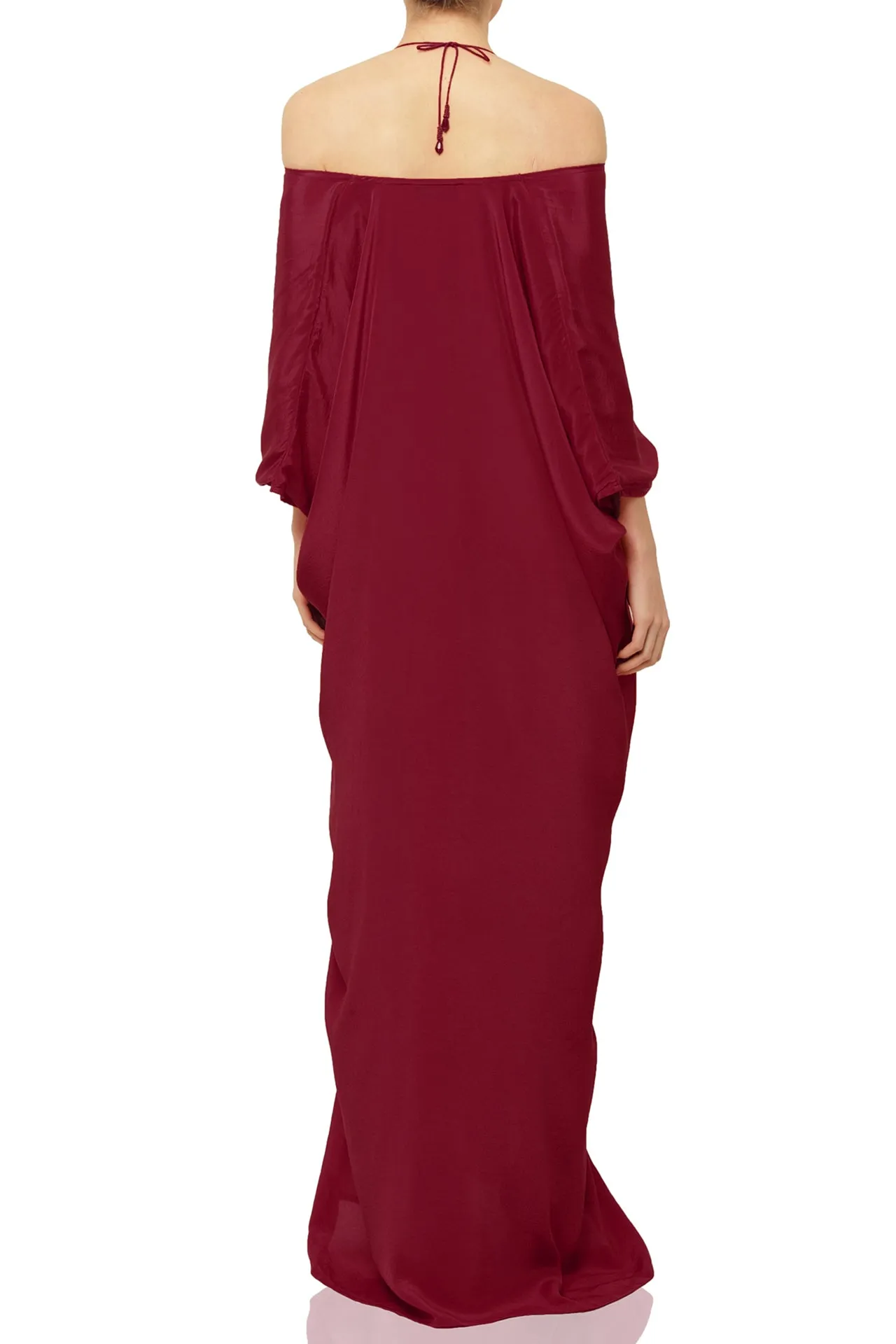 Red Kaftan Dress