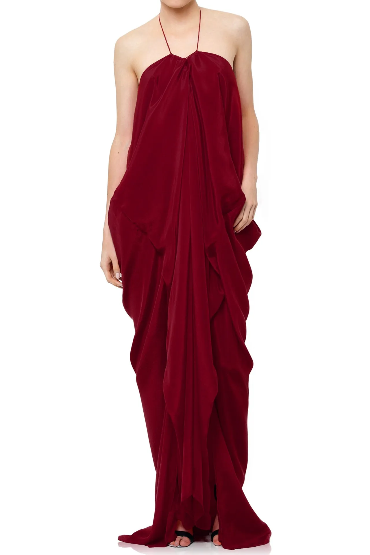 Red Kaftan Dress