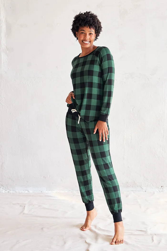 Relaxed Long Sleeve Harem Set   T-Shirt (4-piece Set)