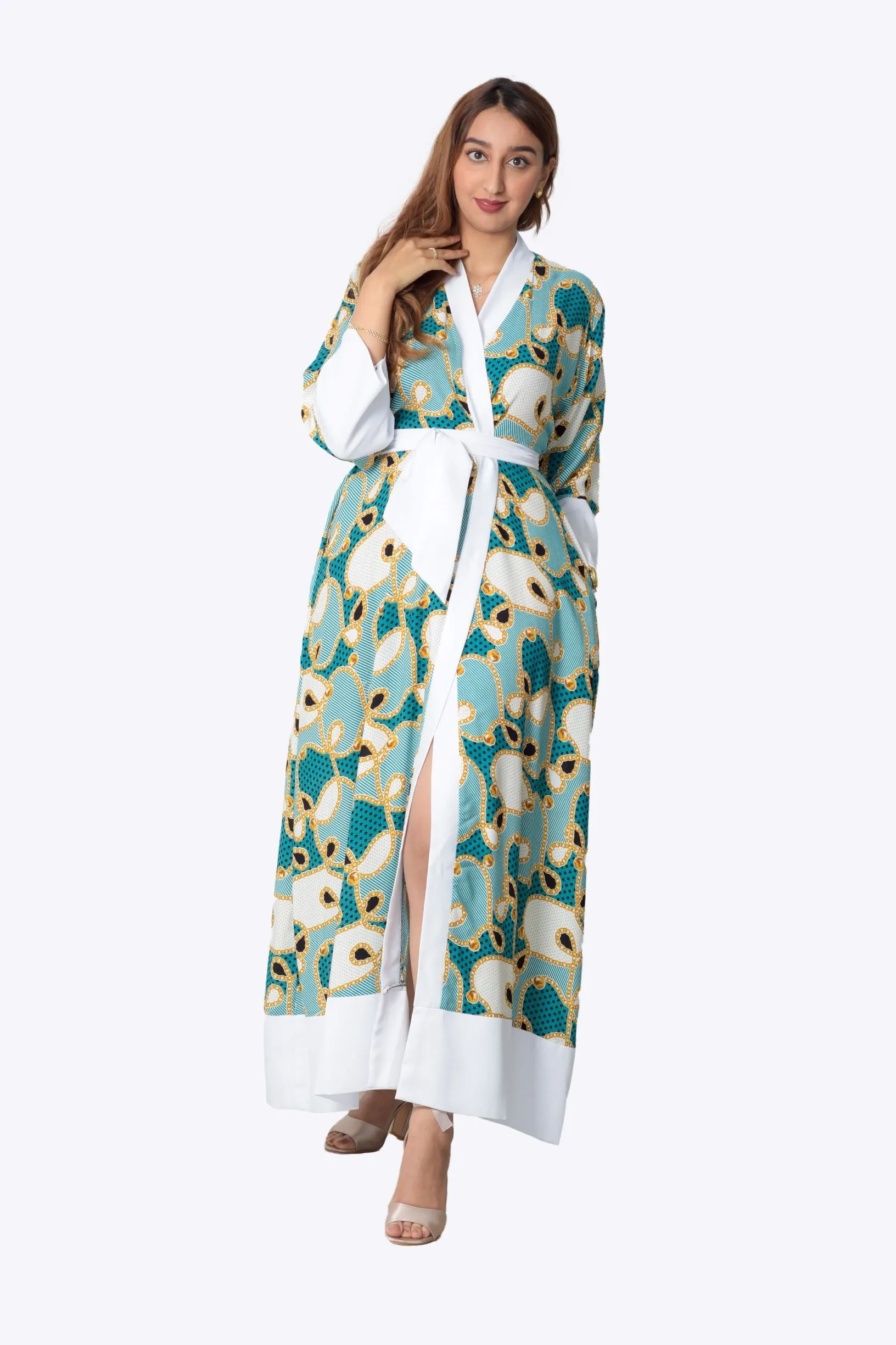 Riley kimono robe