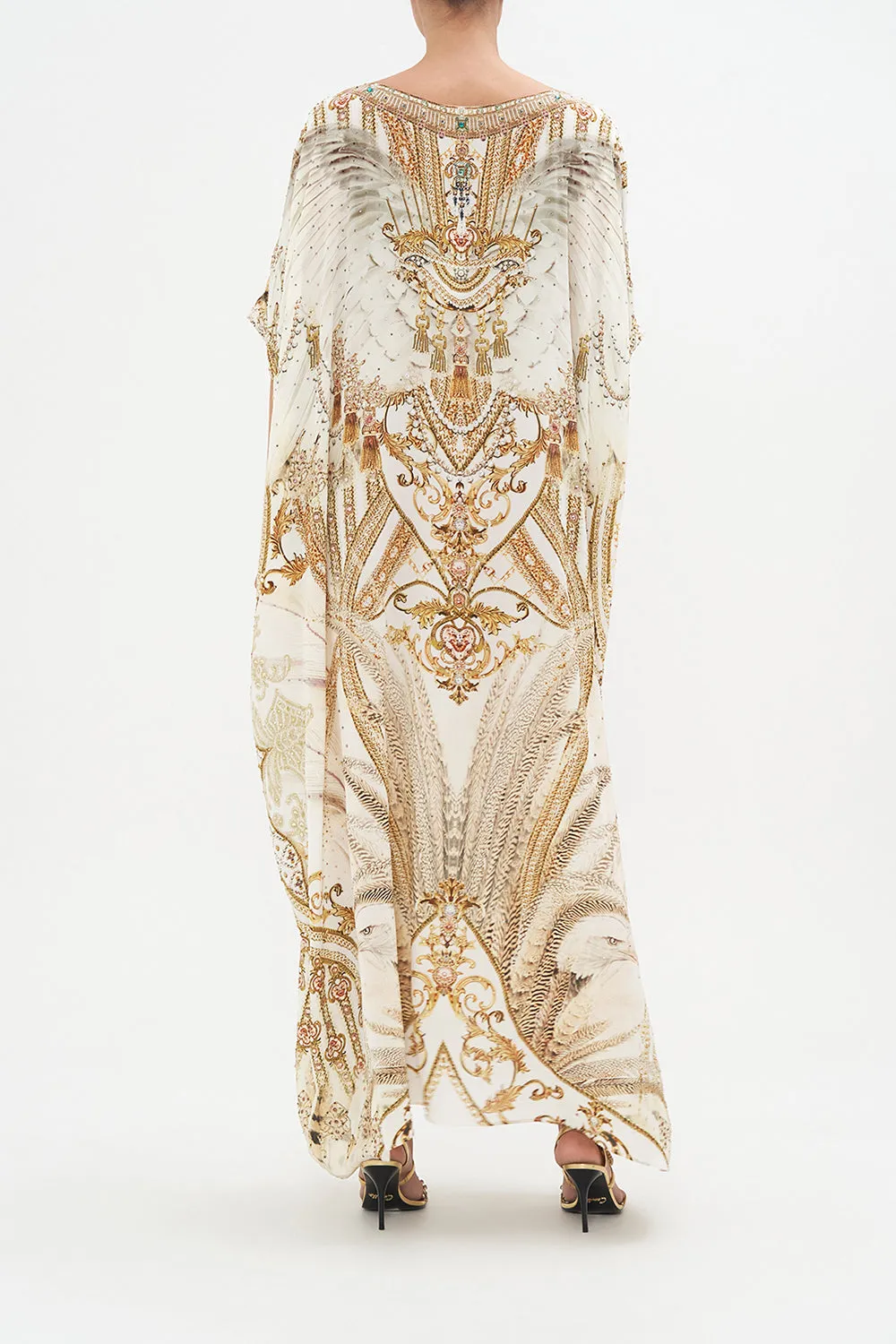 ROUND NECK KAFTAN SOAR LIKE AN EAGLE