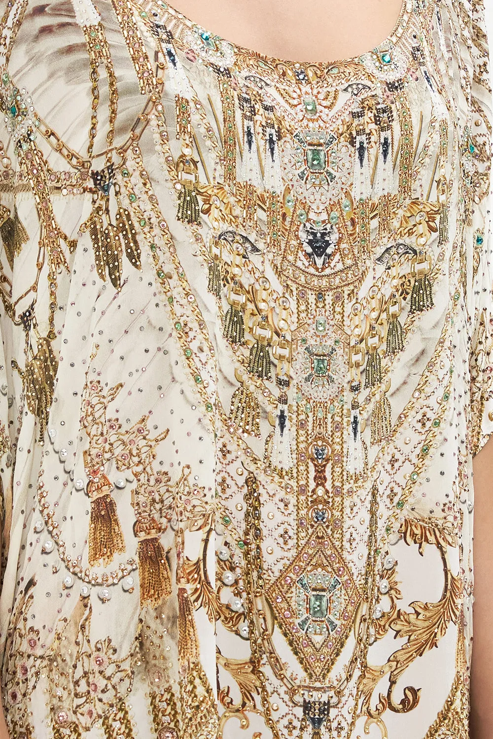 ROUND NECK KAFTAN SOAR LIKE AN EAGLE