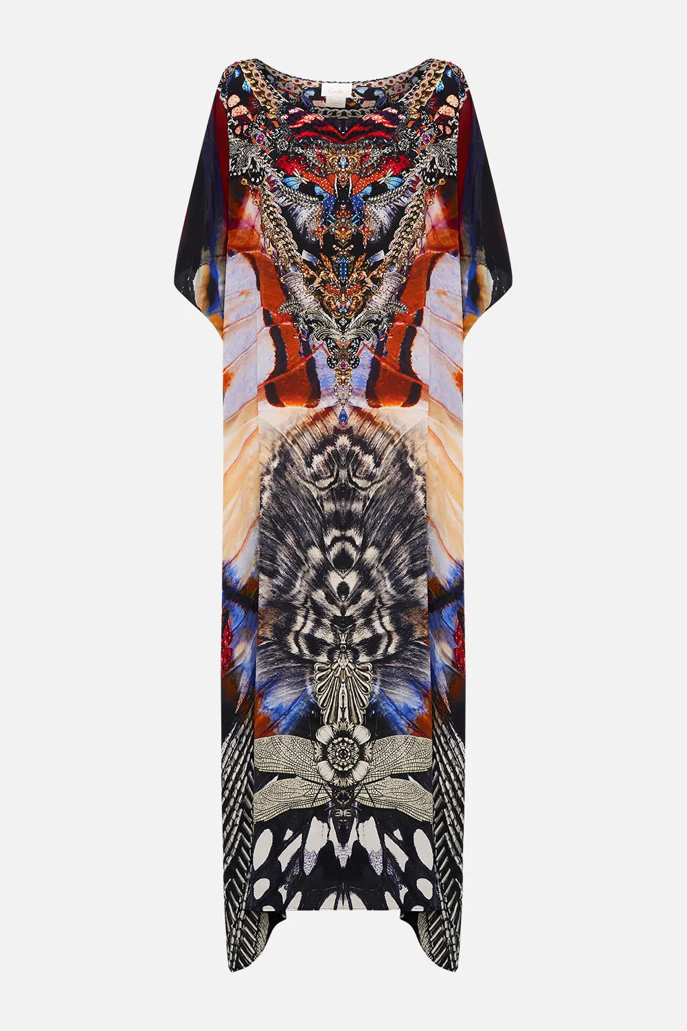 ROUND NECK KAFTAN WINGS OF MARIPOSA