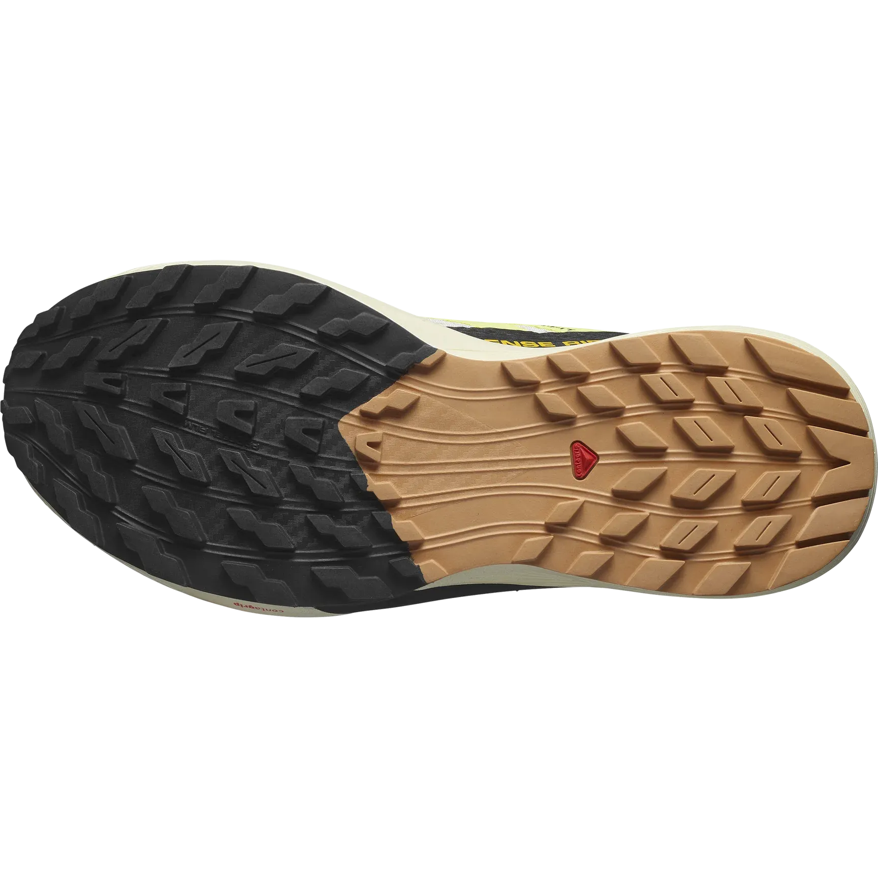 Salomon Sense Ride 5 Shoes (Women's) Vanilla Ice Sulphur Spring Black
