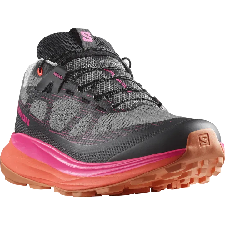 Salomon Ultra Glide 2 Shoes (Women's) Plum Kitten Black Pink Glow
