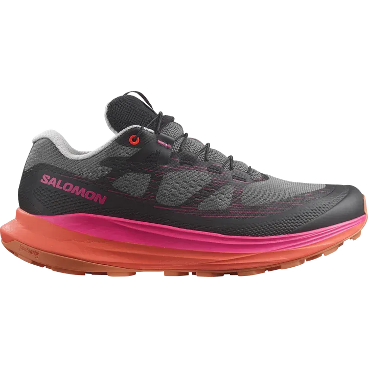 Salomon Ultra Glide 2 Shoes (Women's) Plum Kitten Black Pink Glow