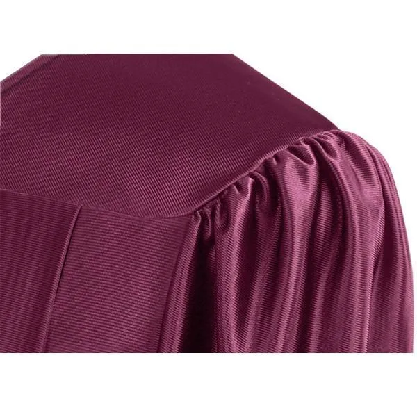 Shiny Maroon Choir Robe