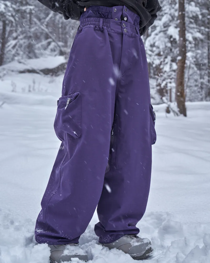 Ski Wear Snowsports Unisex Baggy Snow Pants