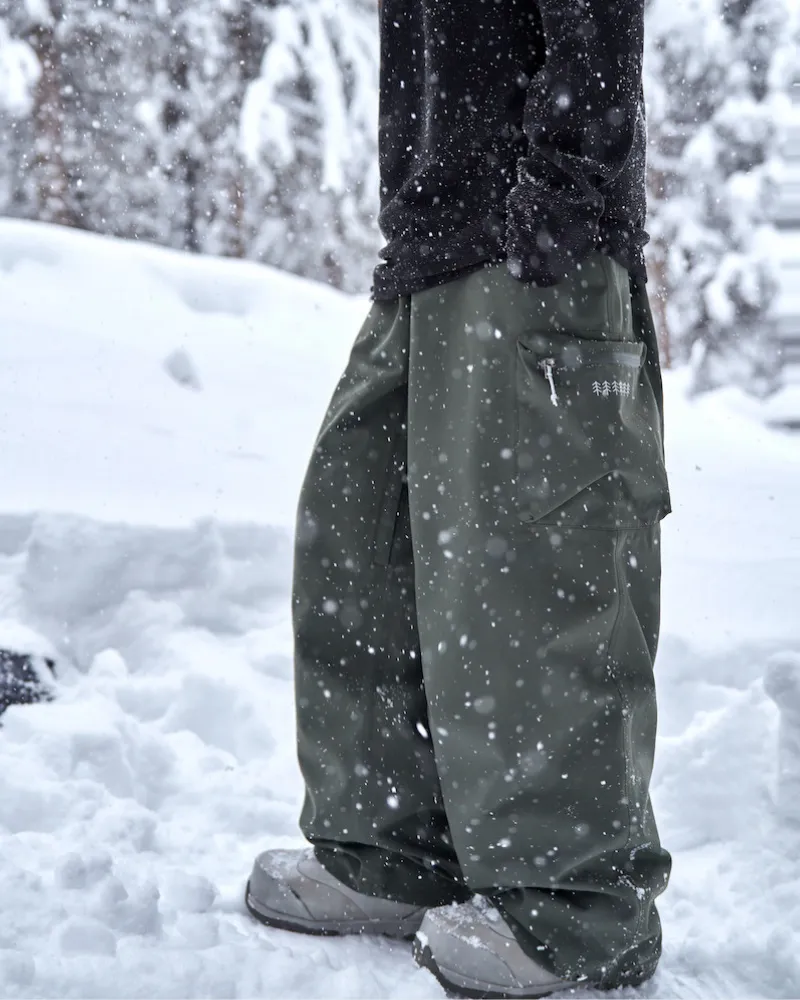 Ski Wear Snowsports Unisex Baggy Snow Pants