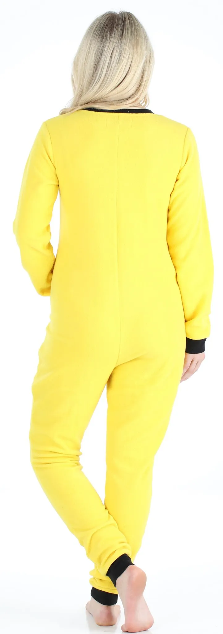 Sleepyheads Women’s Fleece Non-Footed Solid Color Onesie Pajamas Jumpsuit