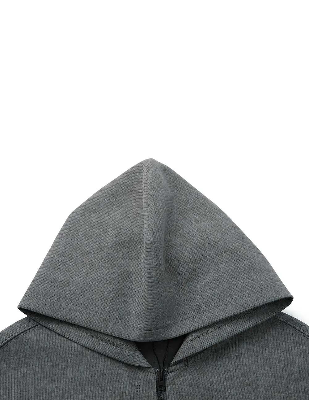 Spring Casual Loose Hooded Short Coat With Rope