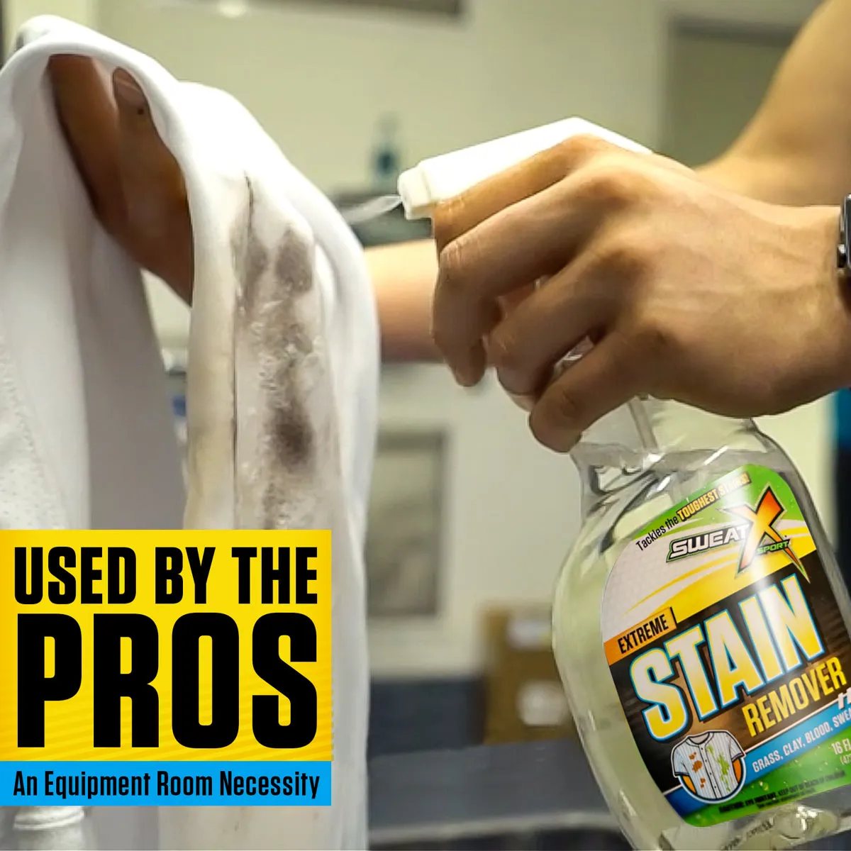 Sweat X Extreme Stain Remover Spray 16 oz