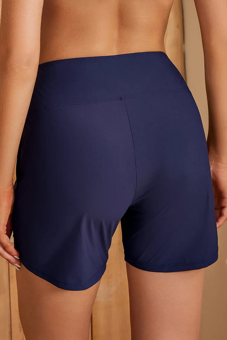 Swim Shorts 5 Inch Quick Dry Board Shorts High Waisted Swimsuits