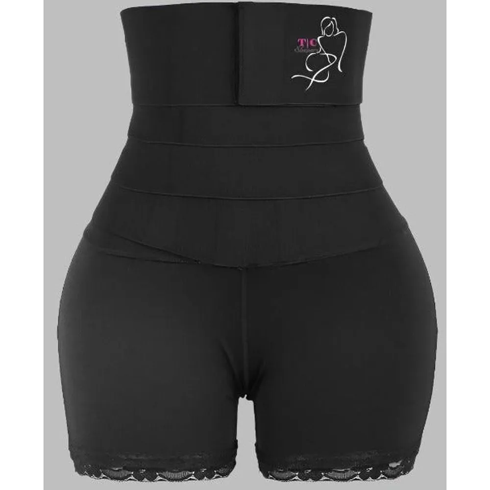 Tummycon Vixen Compression Suit belt attached