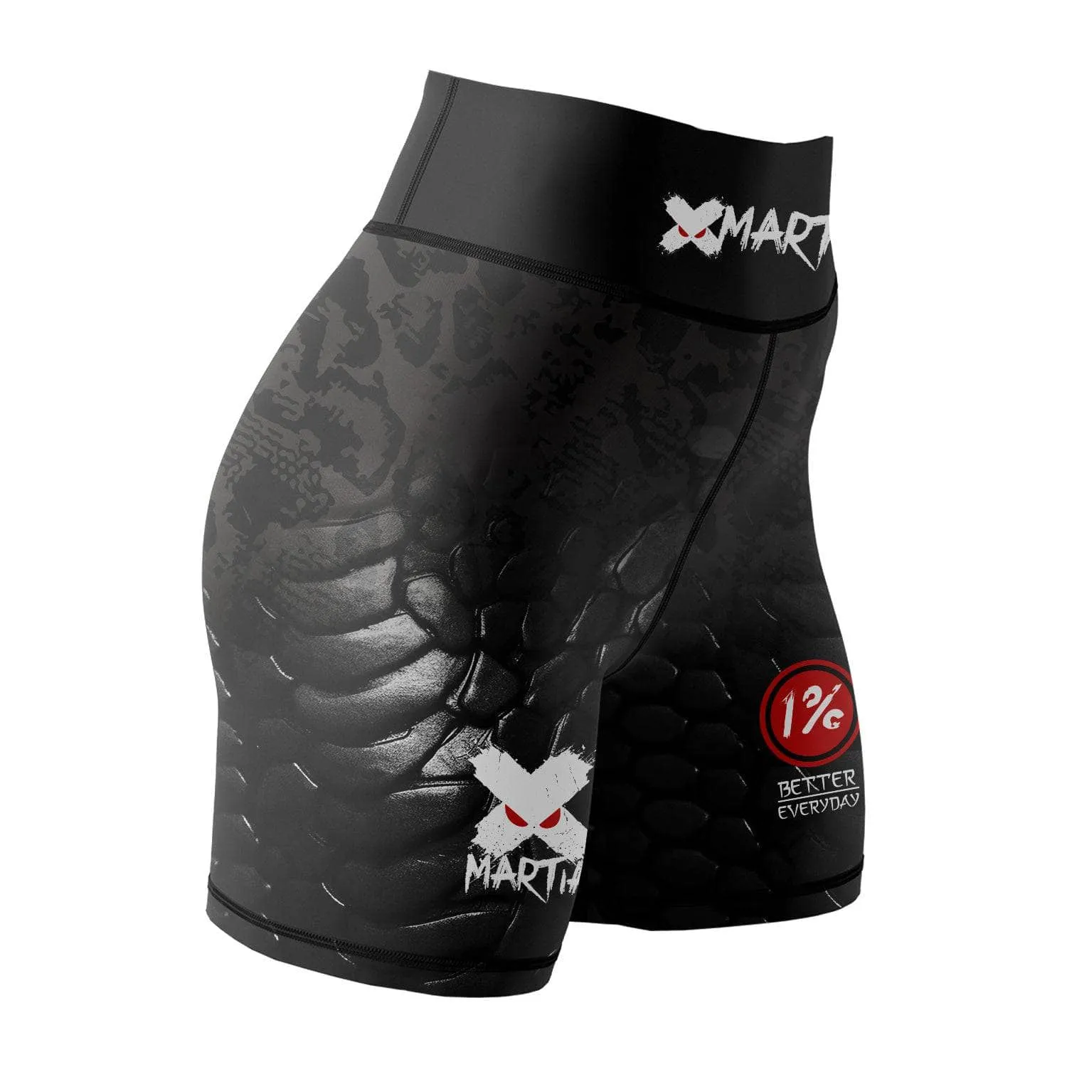 Venomous Women's Rank BJJ/MMA Compression Shorts