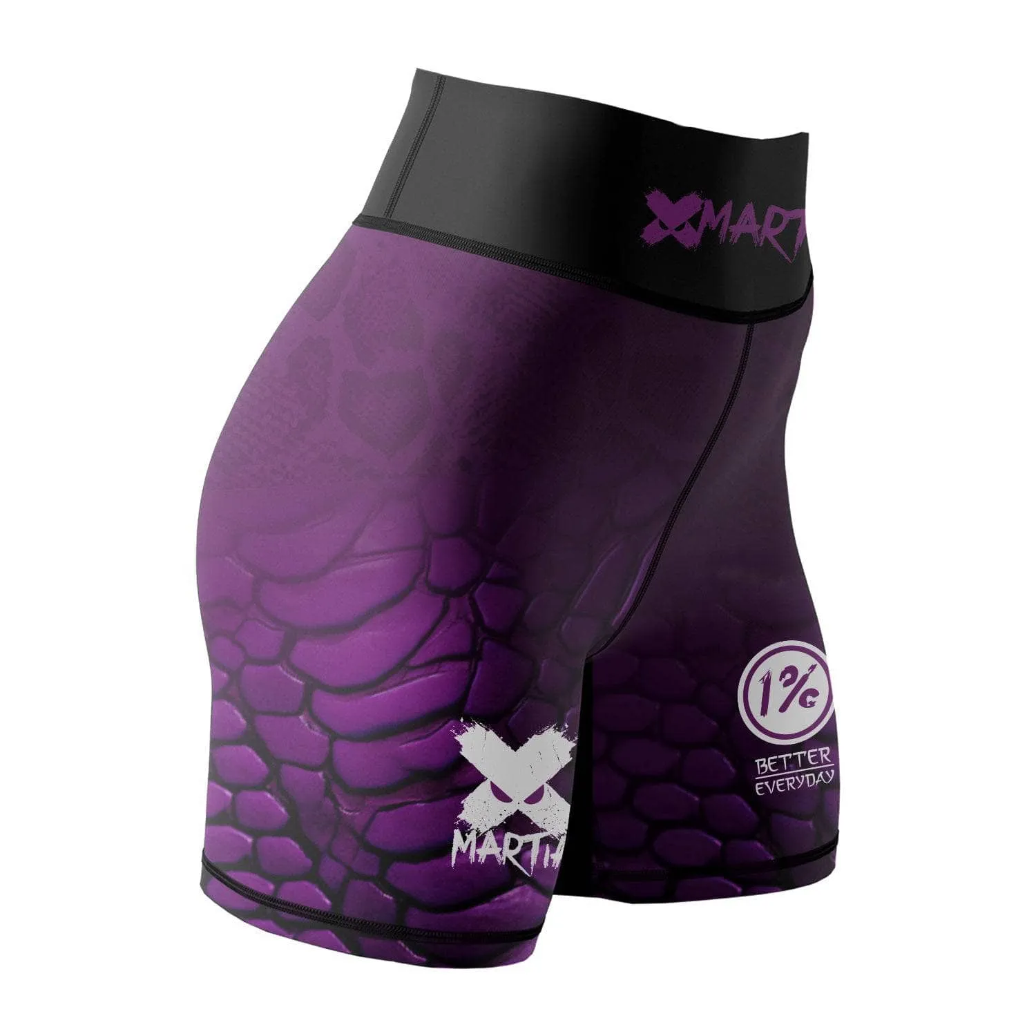 Venomous Women's Rank BJJ/MMA Compression Shorts