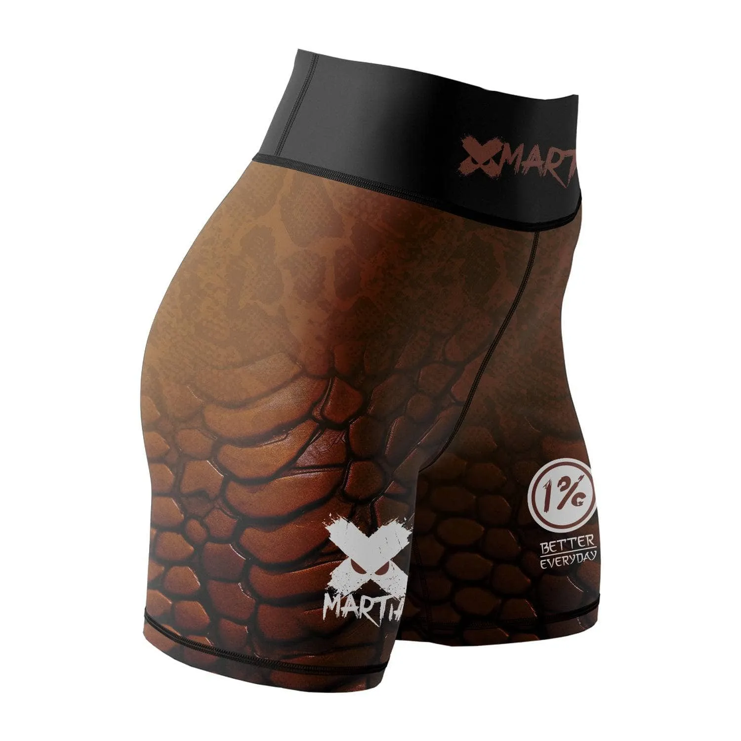 Venomous Women's Rank BJJ/MMA Compression Shorts