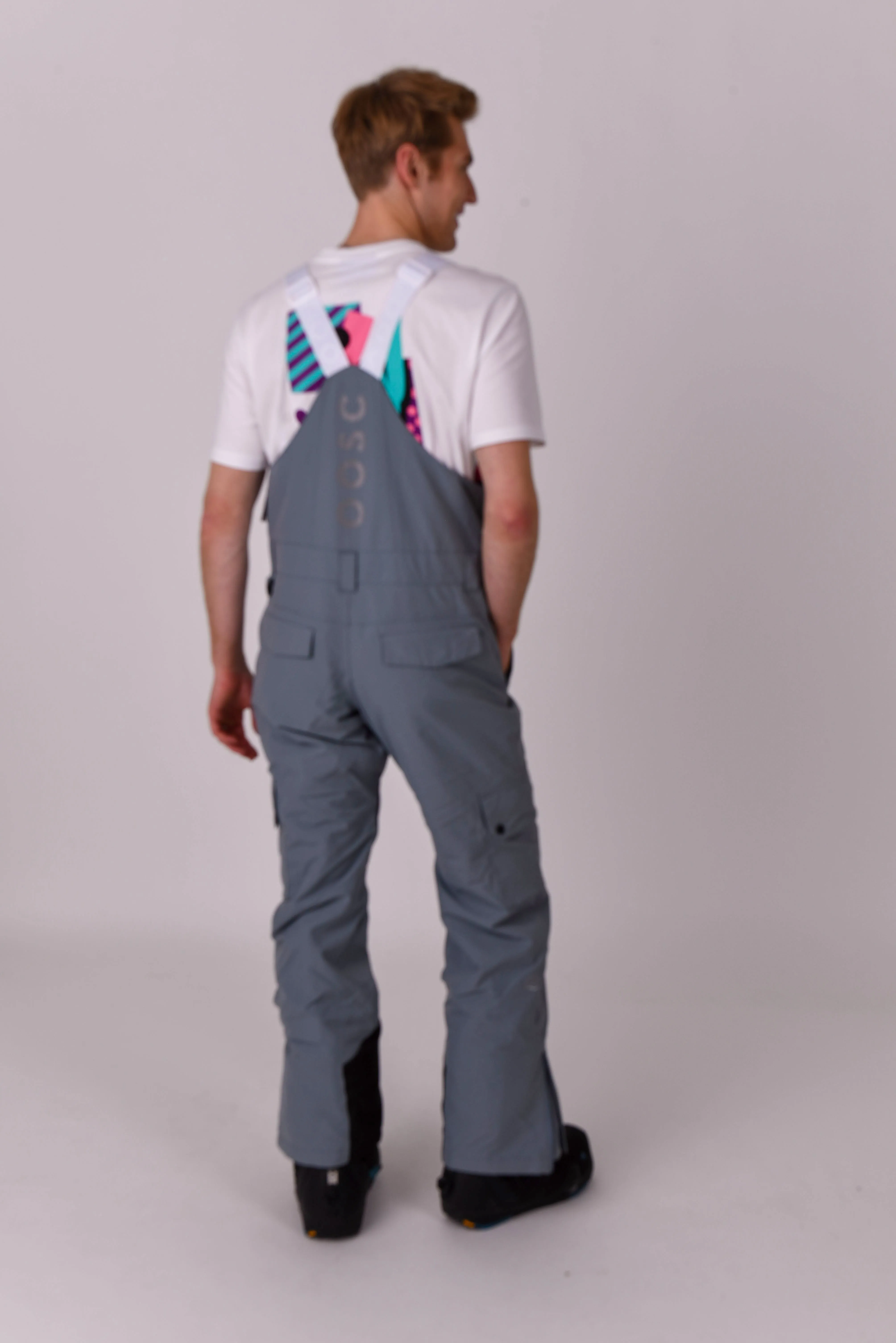 Yeh Man Bib Pant - Grey